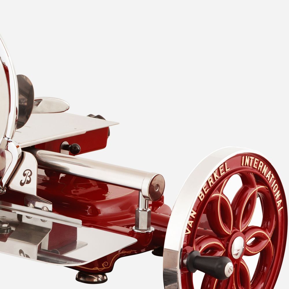 BERKEL Volano B114 rot/gold Aufschnittmaschine