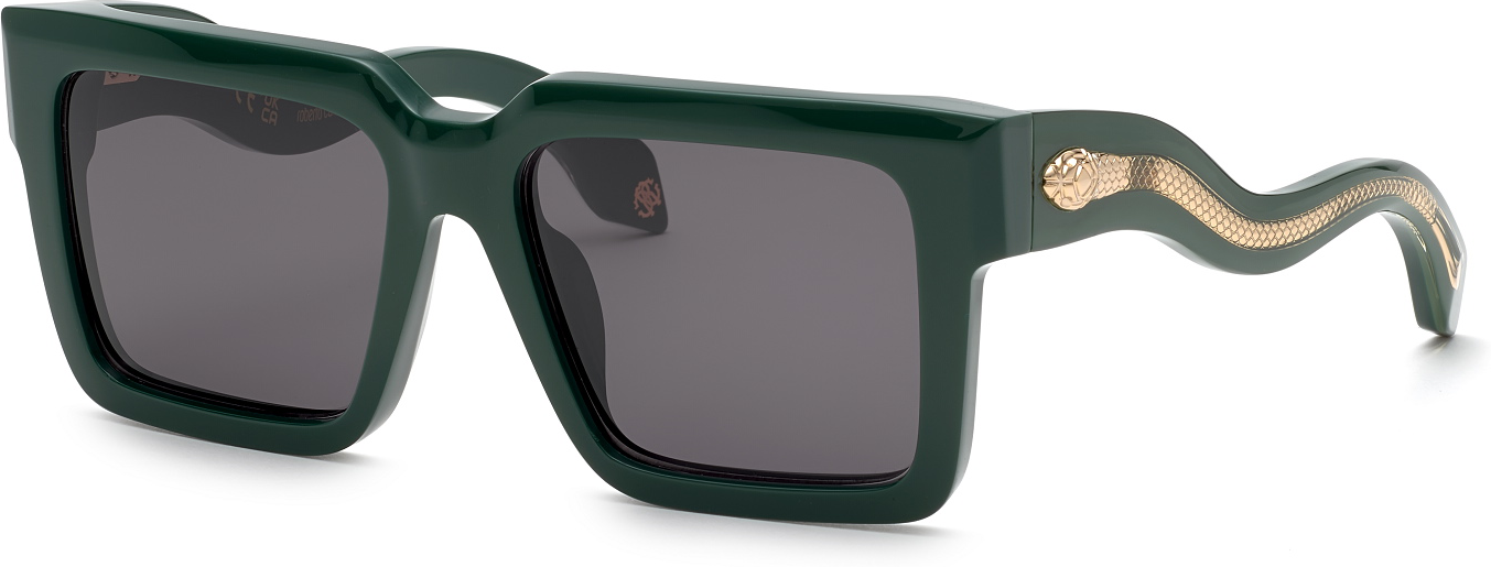 Óculos de sol Roberto Cavalli SRC055 Verde Tamanho: 55X17   Verde