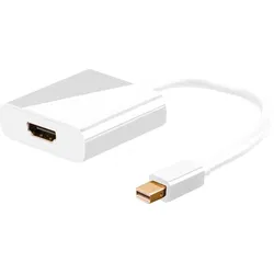 GOOBAY 67880 - DisplayPort Adapter, Mini DP Stecker auf HDMI Buchse