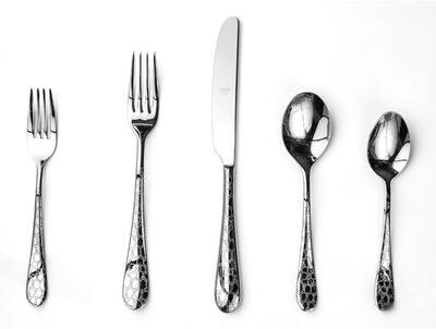 Mepra Coccodrillo Flatware Set - 5 Pieces