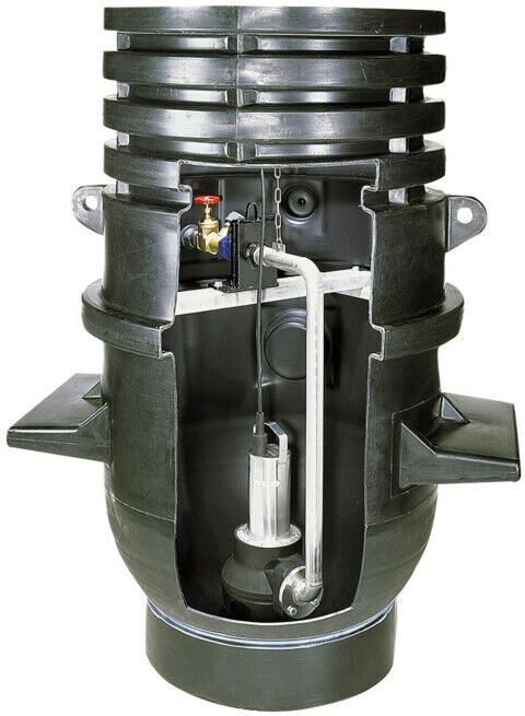 Wilo Station de pompage en cuve DrainLift WS 1100 E/TP 80, PRO V06, avec réservoir (2506434)