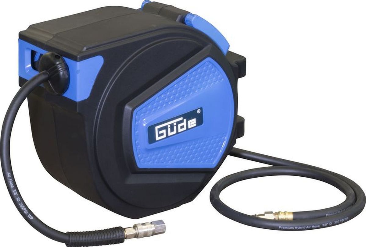 GÜDE Enrouleur de tuyau automatique Gude 15m1