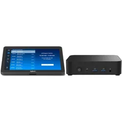 Logitech R Solution Teams Base i5+Cat5e, Konferenzgerät, Schwarz