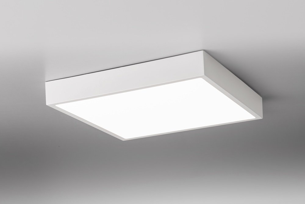 LupiaLicht LED-Deckenleuchte VENOX XL 40x40cm weiß (nicht dimmbar) 2218-40-8 4260489575253
