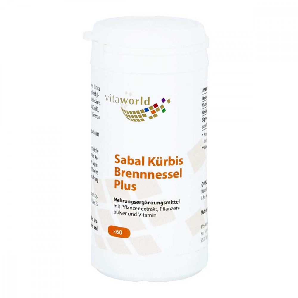 Vita World GmbH Sabal Kürbis Brennessel Plus Kapseln 04434416