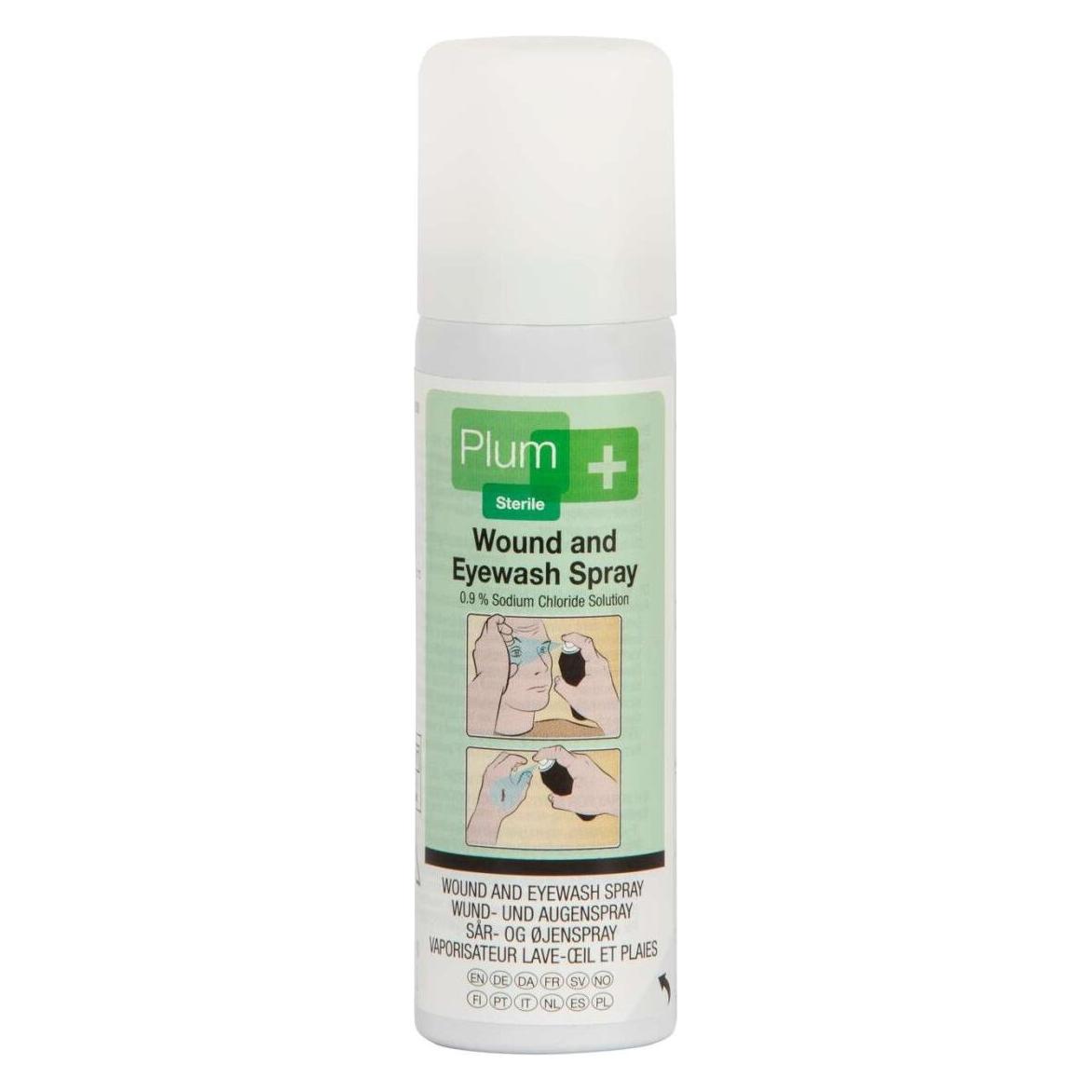 Plum Wund- und Augenspray, 50 ml (Erste Hilfe Set Zubehör) (55585021)