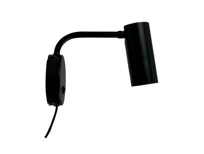 Applique murale Skagerrak, noire, saillie 20 cm - Dyberg Larsen - Salon / séjour - Moderne - Métal - À ampoule unique