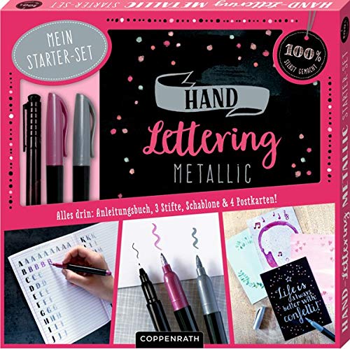 Mein Handlettering Metallic Starter-Set (100% selbst gemacht) - Preis vom 05.10.2026 03:47:11 h
