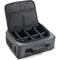B&W International B&W Outdoor Case 3000 schwarz mit Fototasche (Fotokoffer, 11.70 l), Kameratasche, Schwarz