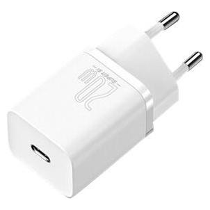 Baseus Super Si Set Quick Charger (20 W, 1 Port) (TZCCSUP-B02)