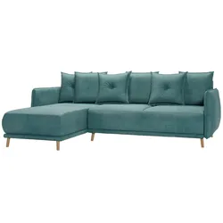 ECKSOFA Chroma Türkis Luxusmicrofaser