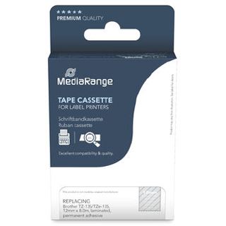 MediaRange Schriftbandka. Brother TZ-135/TZe-135 12mm 8m wei