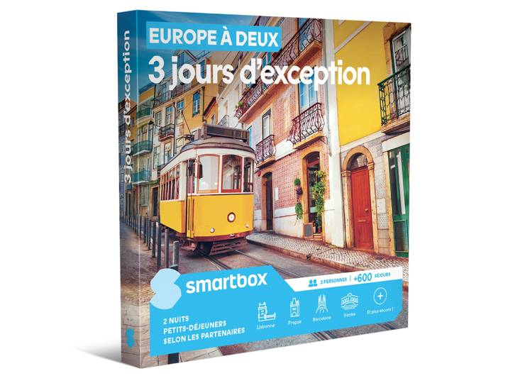 Europe à deux - 3 jours d'exception