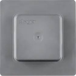 Hager WDA3600 Schutzhaube für Steckdosen SCHUKO und Schalter Zubehör grau