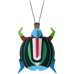 WANDDEKO Leuchtender Käfer 4/16 cm