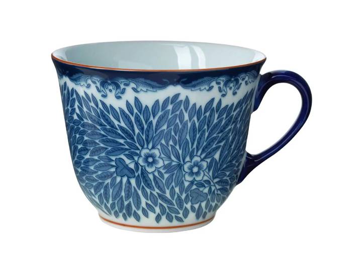 Rörstrand Mug Ostindia Floris 40 cl Bleu