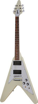 Gibson 70s Flying V CW Blanc