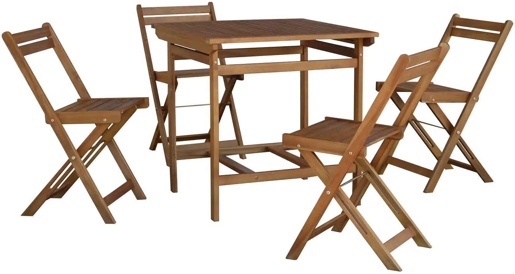 Yorkshire Balkon-Set  Irvine ¦ holzfarben