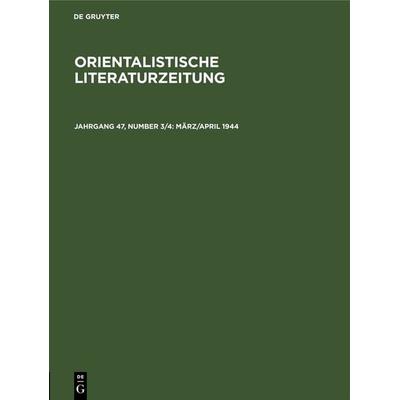 März/April 1944, Gebundene Ausgabe von , De Gruyter, 978-3-11-261497-6