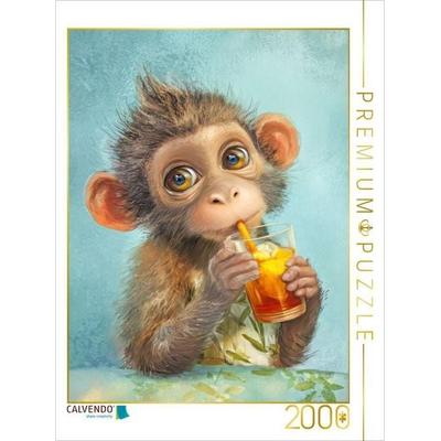 CALVENDO Puzzle Entzückende Tierbaby Illustrationen | 2000 Teile Lege-Größe 90 × 67 cm Foto-Puzzle für glückliche Stunden