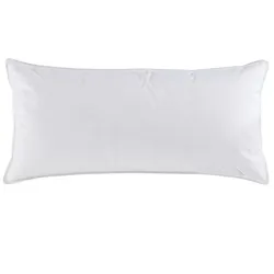 Traumschlaf Daunenkissen Brillant 50% Daunen, 50% Federn 40x80 cm - weiß