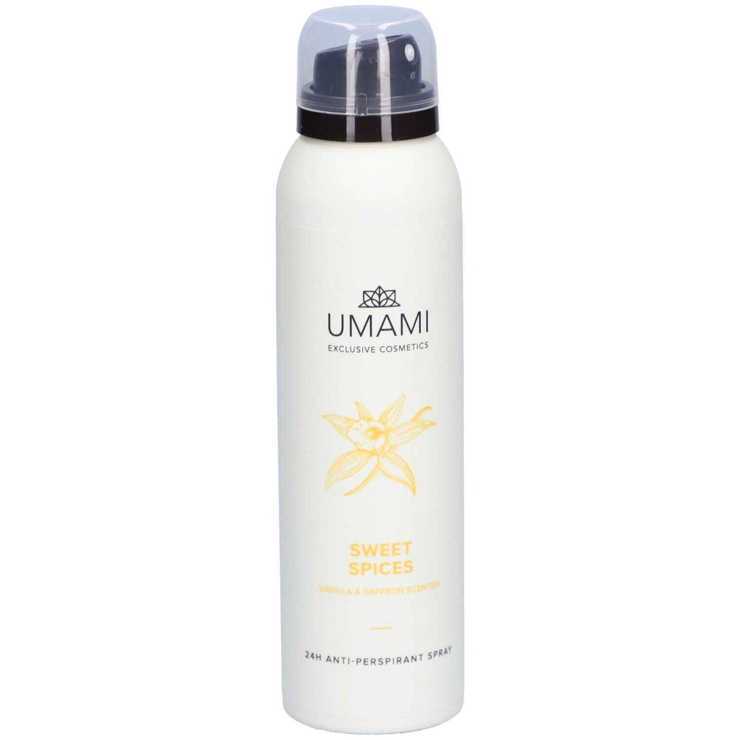 Umami Sweet Spices 24h Anti-Perspirant Spray Vanille & Safraan 150 ml