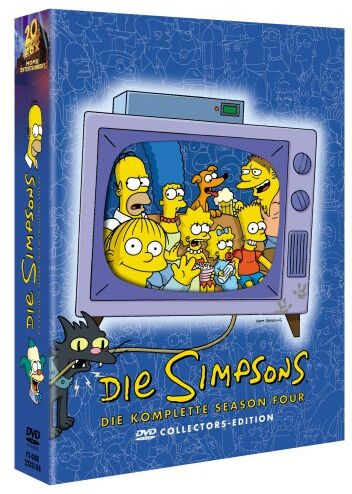 Matt Groening - Die Simpsons - Die komplette Season 4 (Collector's Edition, 4 DVDs) - Preis vom 04.10.2026 03:51:26 h