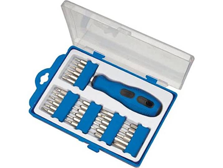 Silverline Precisie schroevendraaier Bit Set 31pce (633956)