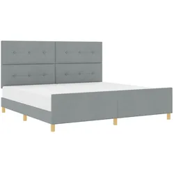 vidaXL, Bett, Bettgestell (200 x 200 cm)