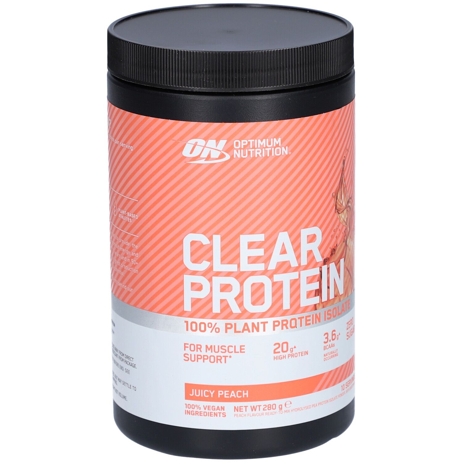 Optimum Nutrition Gold Standard Clear Plant 280g Peach 280 g Pulver