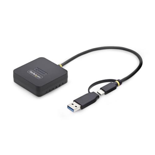 StarTech USB-C naar M.2 NVMe SSD Docking Station met USB-voeding, Zwart