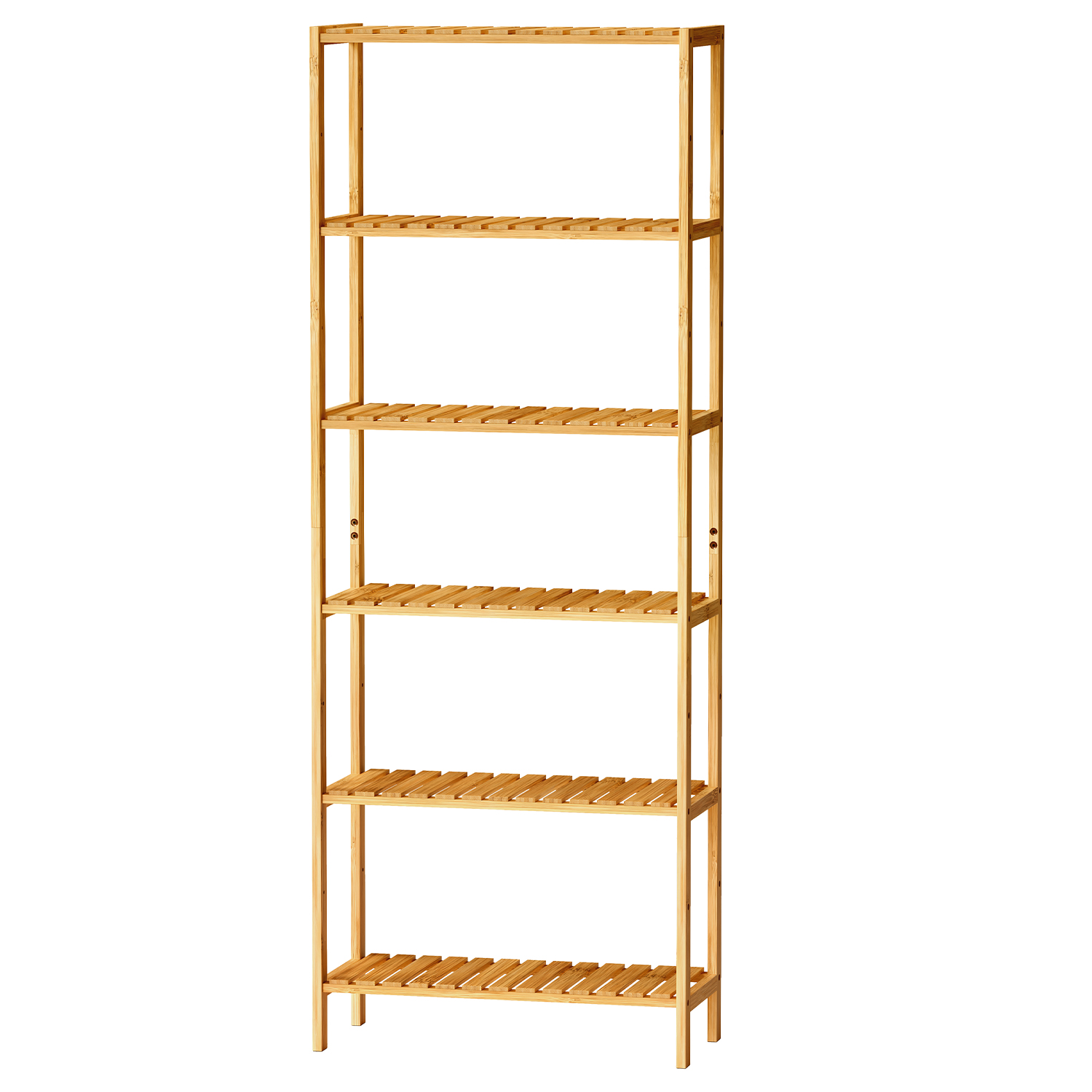 SONGMICS Schuhregal aus Bamboo, 6 Ebenen, Pflanzenständer BCBB35036Y01
