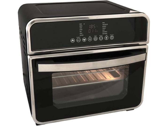 DESKI Minibackofen DESKI Mini Backofen Heißluft Ofen Grill Fritteuse 15 Liter 1600 Watt