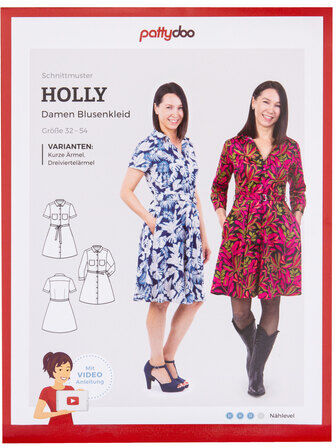 pattydoo Schnitt "Blusenkleid Holly"