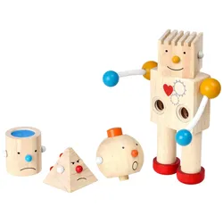 Plantoys Baue einen Roboter, Robotik Kit, Mehrfarbig