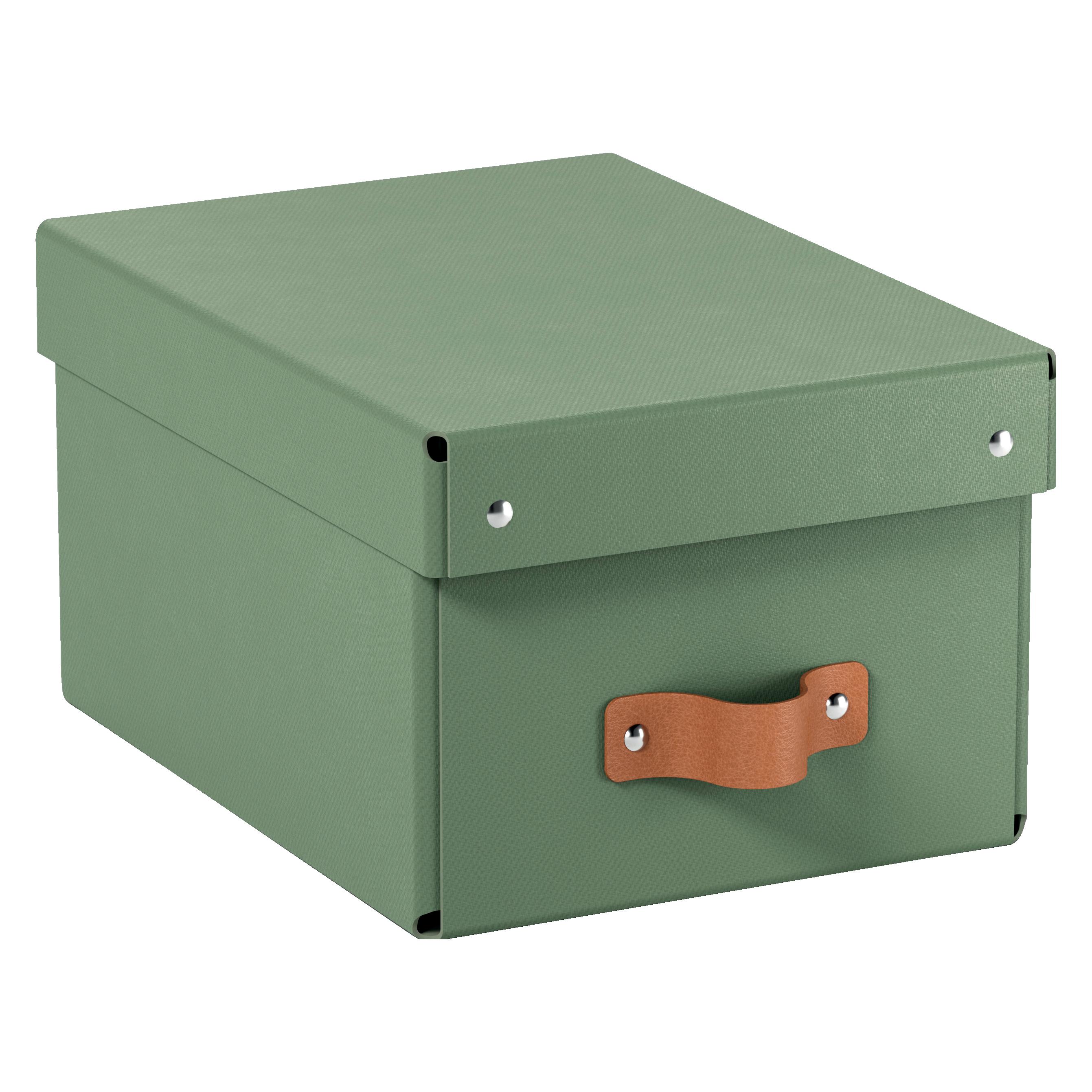 Leitz Archivbox Puro Recyclingkarton Klein mit Deckel (A5) (61470050)