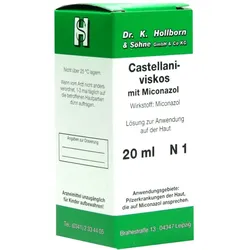 Castellani Viskos m. Miconazol Lösung 20 ml