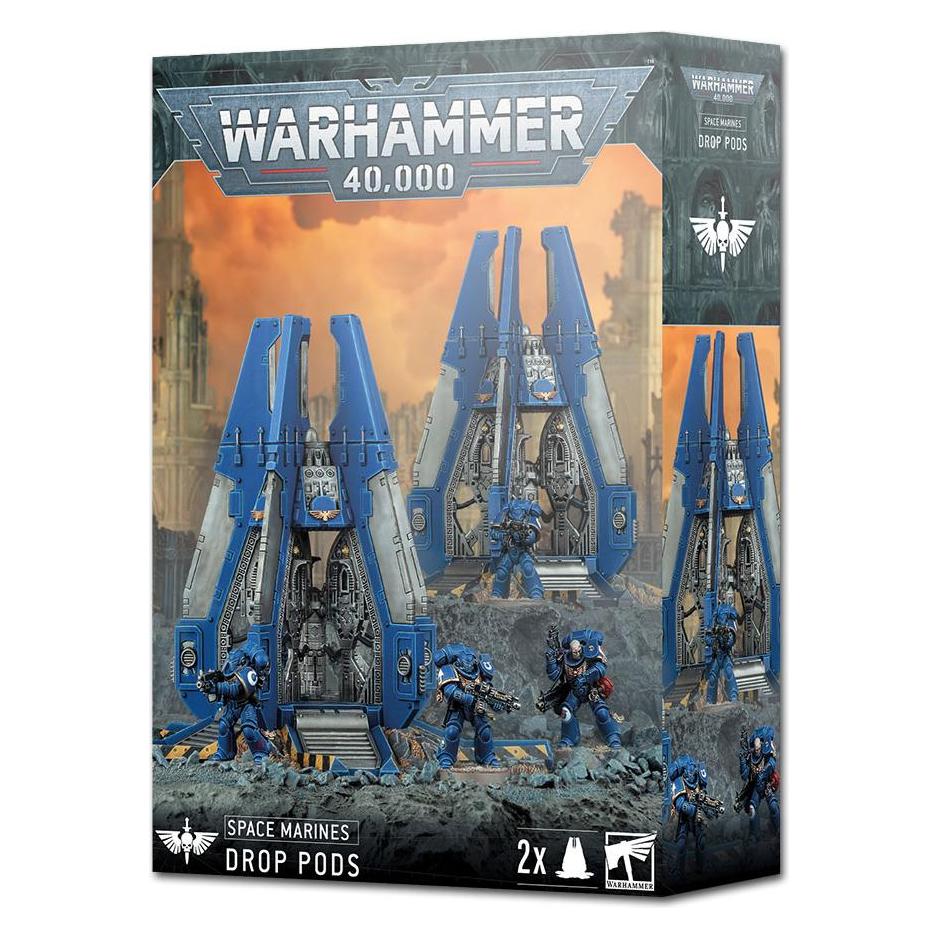 Games Workshop Warhammer 40k - Space Marine Module de Largage (Kunststoff) (48-101)