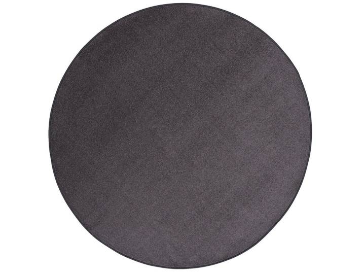 Snapstyle Trend Velours Teppich JOY Rund, Anthrazit, 100x100 cm, Teppiche und Böden, Teppiche