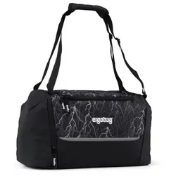 ergobag Sporttasche Super ReflektBär schwarz weiß 26,5 Liter 21 x 21 x 42 cm