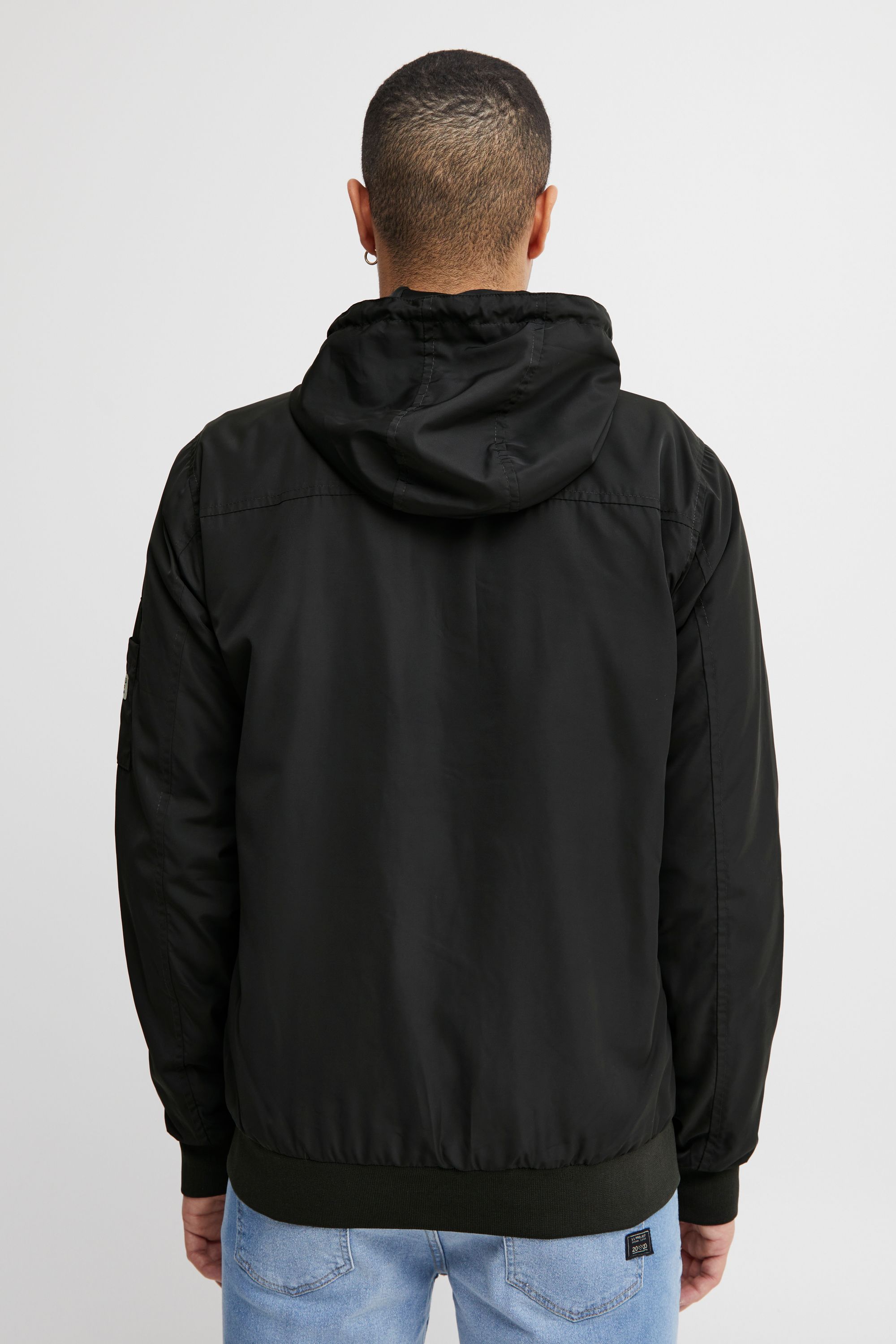 Windbreaker BLEND "Windbreaker BHRazy", Herren, Gr. XL, schwarz, Obermaterial: 100% Polyester PES., Jacken Windbreaker