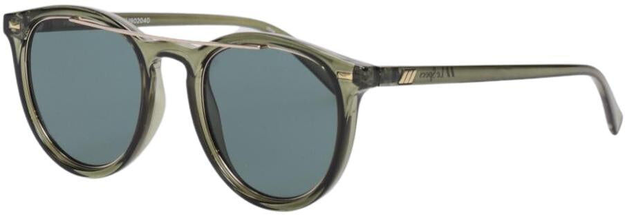 Le Specs Damen Sonnenbrille, Grün - Second Hand