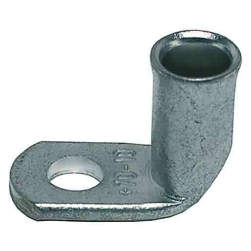 Klauke 747F1045. Produkttyp: Tubular ring lug, Verbindungstyp: Abgewinkelt, Produktfarbe: Edelstahl (747F1045)