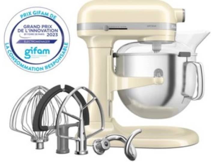 Kitchenaid - Robot Pâtissier 5ksm70shxeac Creme