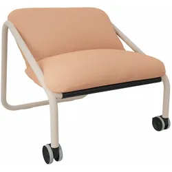 Sedus se:lab Sofa Single - Remix lachsorange (23D) / Sandbeige (160)