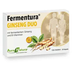AURANATURA Fermentura Ginseng Duo Kapseln 30 St