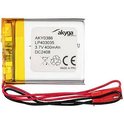 Akyga LP403035 Akkupack x Spezial-Akku LiPo 3.7V 400 mAh