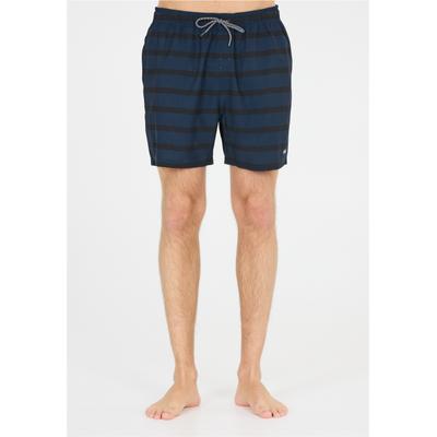 Badeshorts CRUZ "Danyel", Herren, Gr. XXL, US-Größen, blau, Elasthan, Polyester, gestreift, Badehosen Badeshorts, Aus atmungsaktivem Material