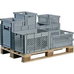Lockweiler Transportstapelbehälter L600xB400xH280mm - NB55V2-139155220118