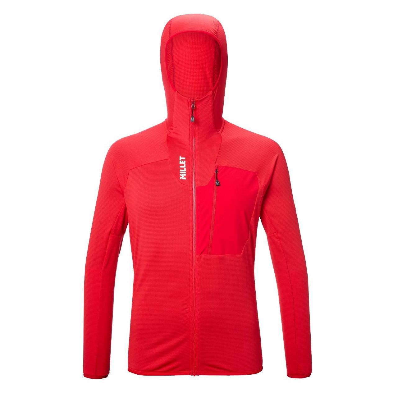 Millet Trilogy Icon Lightgrid HD Herren-Sweatshirt, Grösse M, Rot (XL) (71806829)
